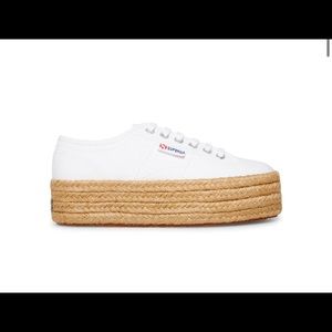 superga snakeskin platform
